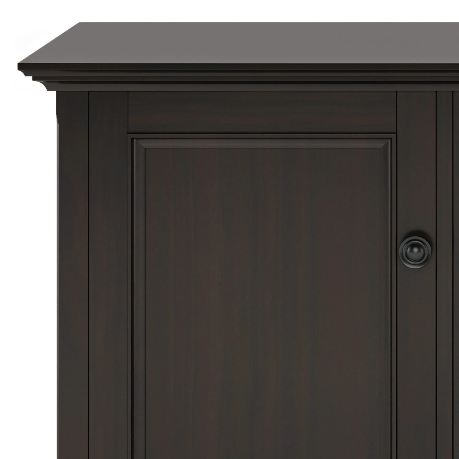Amherst - Wide 3 Door Storage Cabinet - Hickory Brown - Image 8