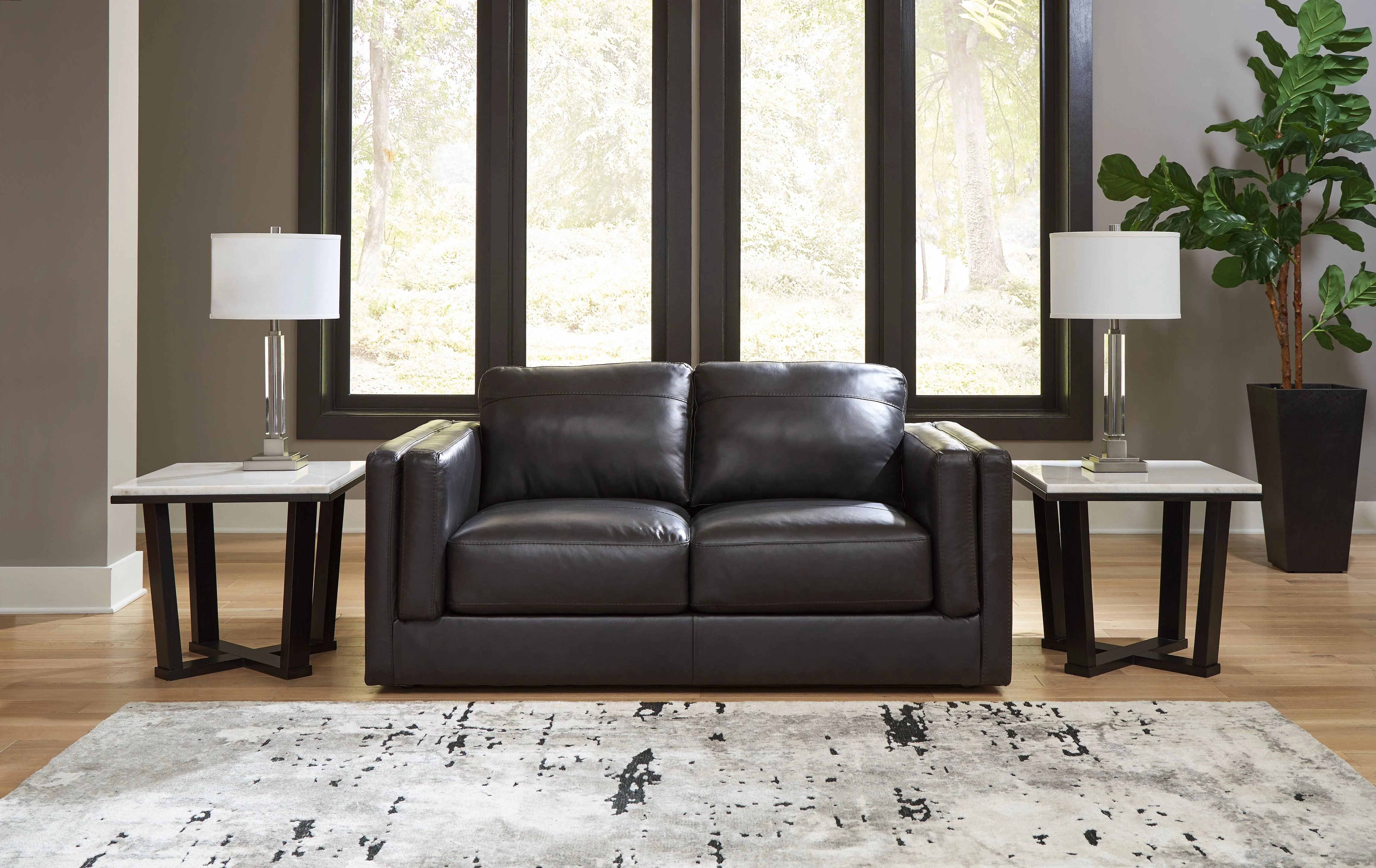 Amiata - Loveseat - Onyx - Image 3