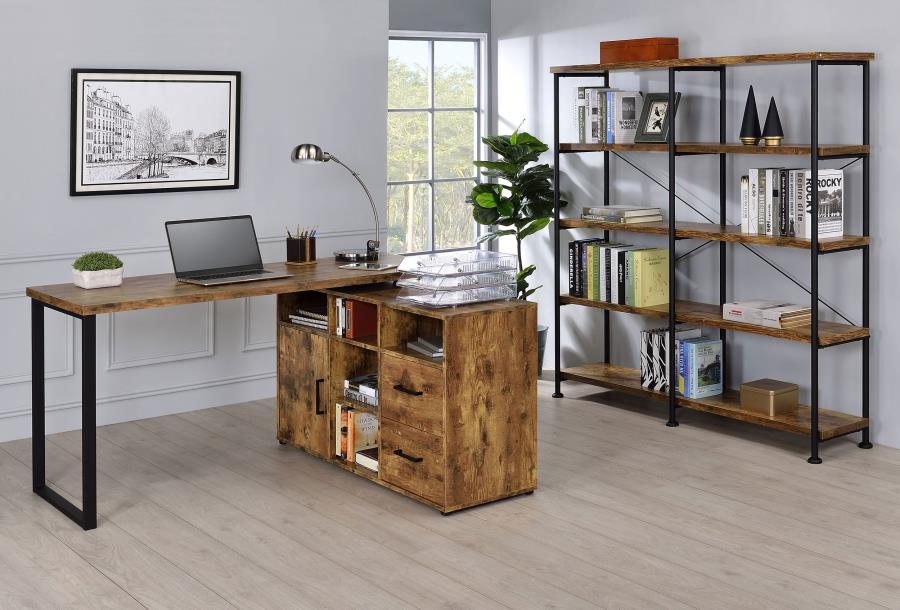 Analiese - 4-Shelf Double Bookshelf - Image 21