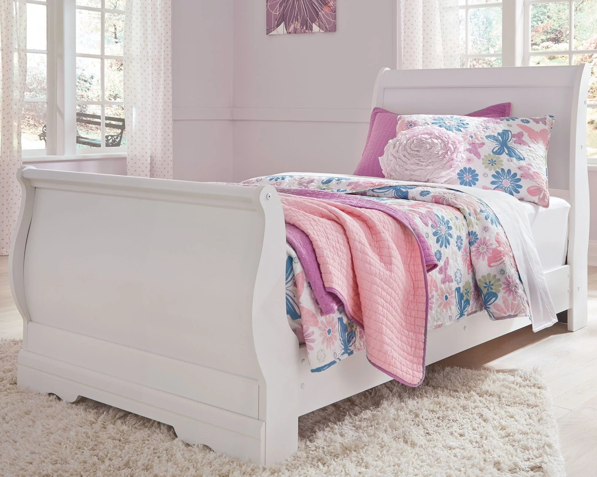 Anarasia - Sleigh Bed Set - Image 2
