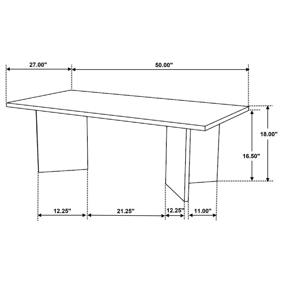 Andando - Rectangular Solid Wood Table - Image 14