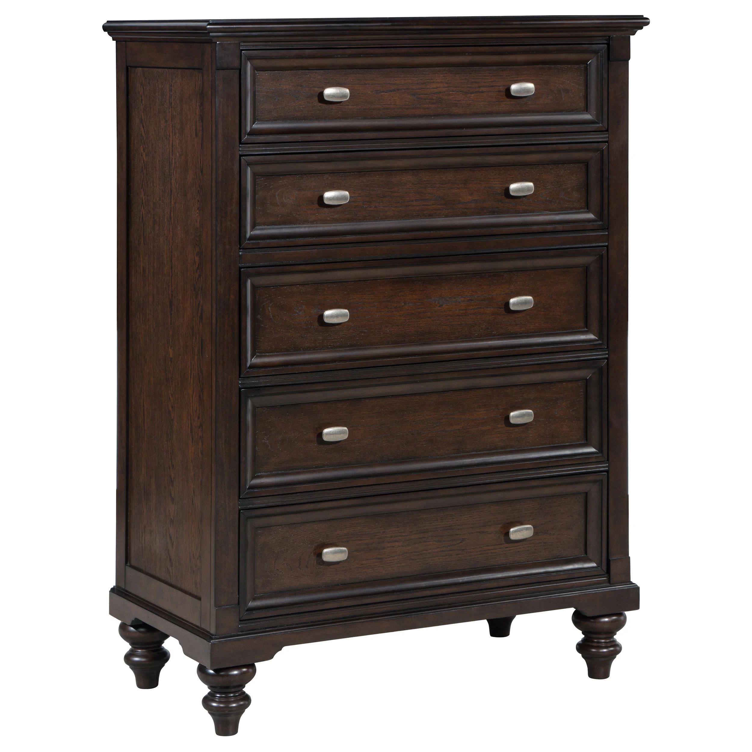 Andover - 5-Drawer Chest Of Drawers - Dark Oak - Image 14