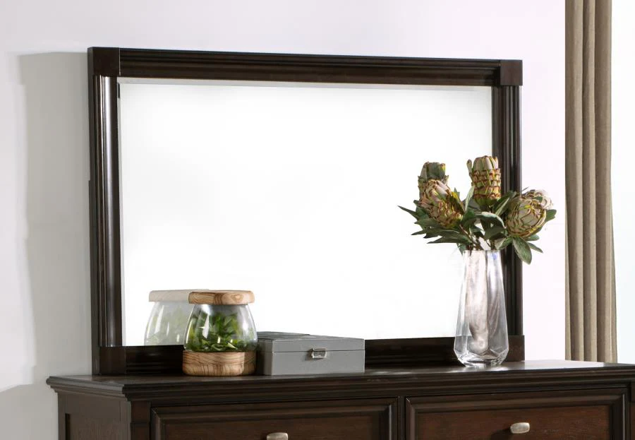 Andover - Dresser Mirror - Dark Oak - Image 2