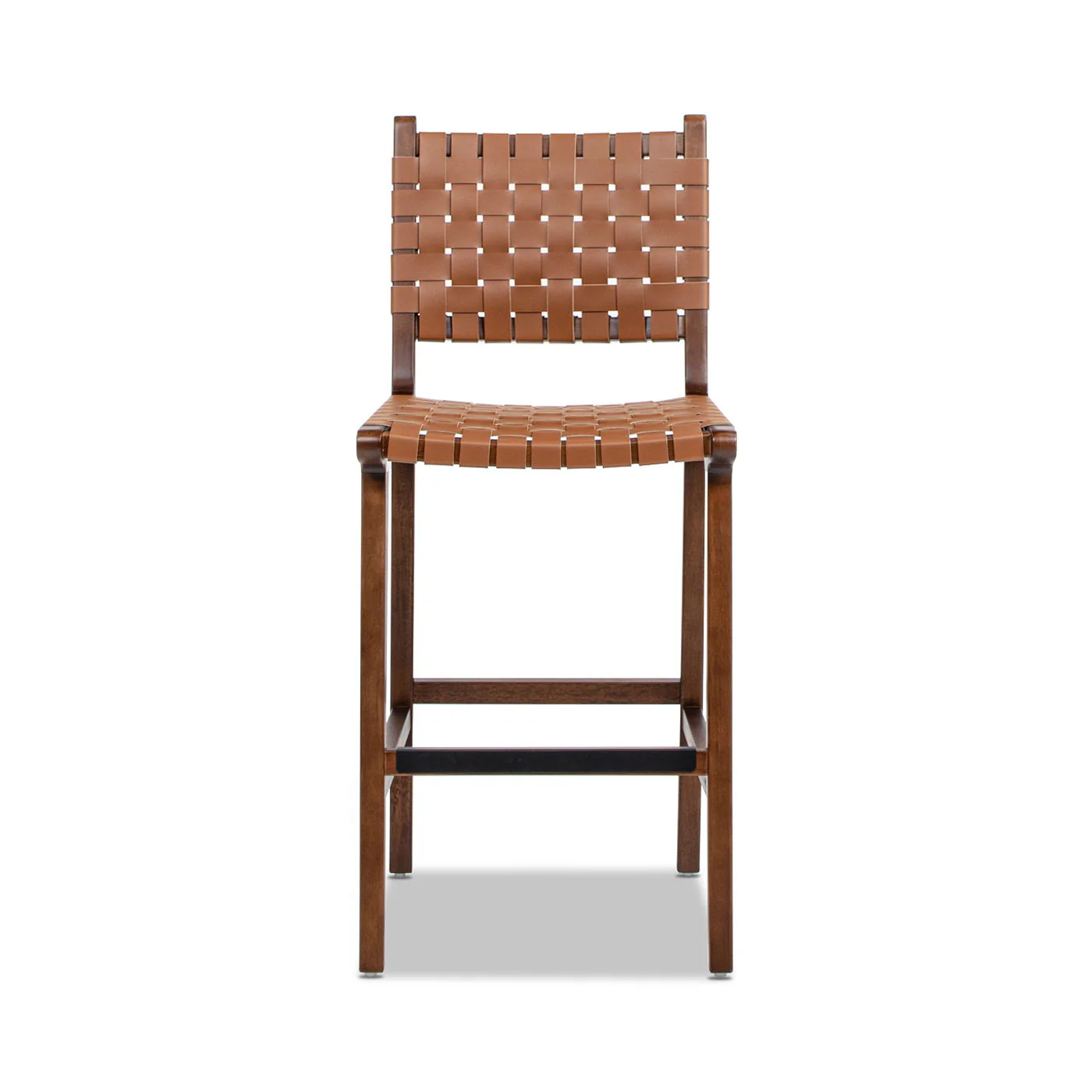 Andre - Counter Stool With Back - Pecan Brown - Image 11
