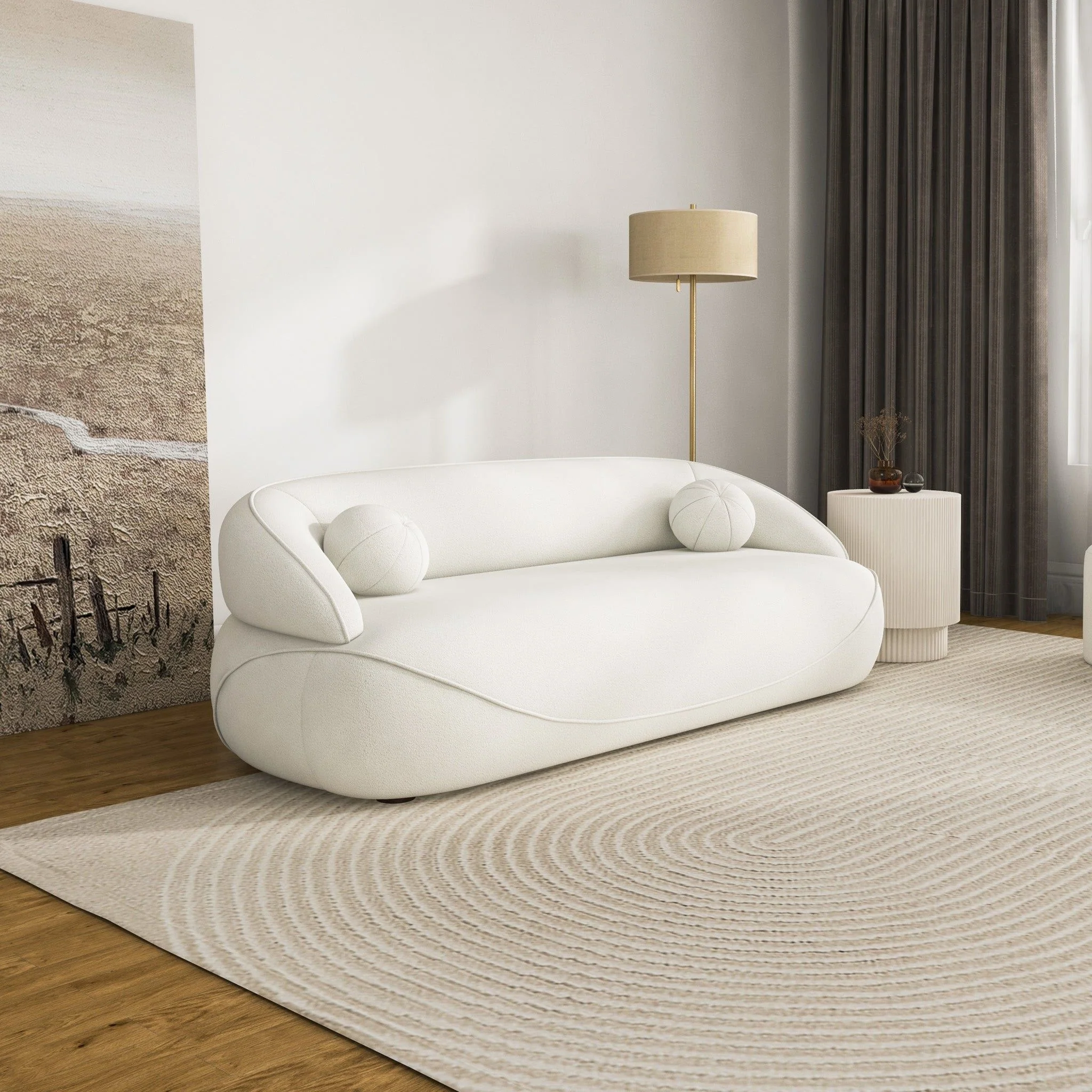 Andrew - Boucle Sofa - Image 11