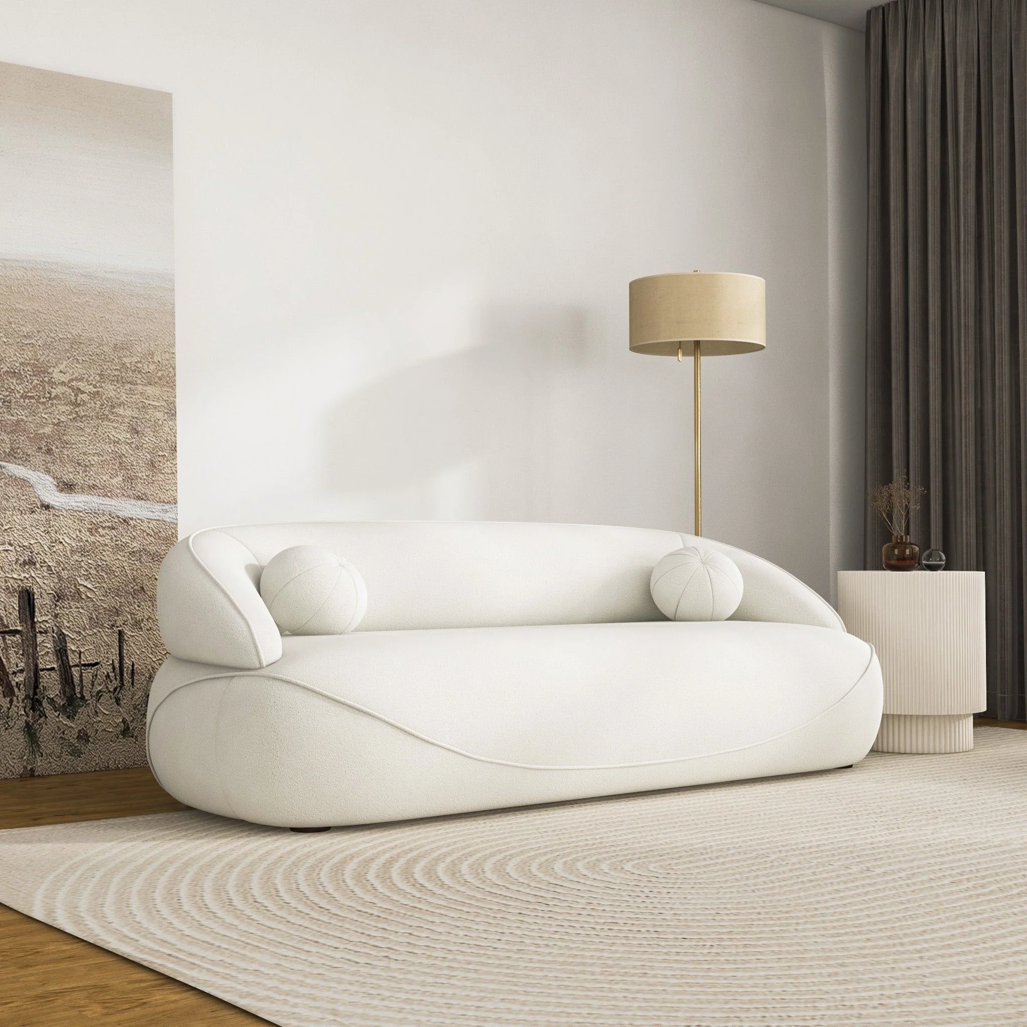 Andrew - Boucle Sofa - Image 4