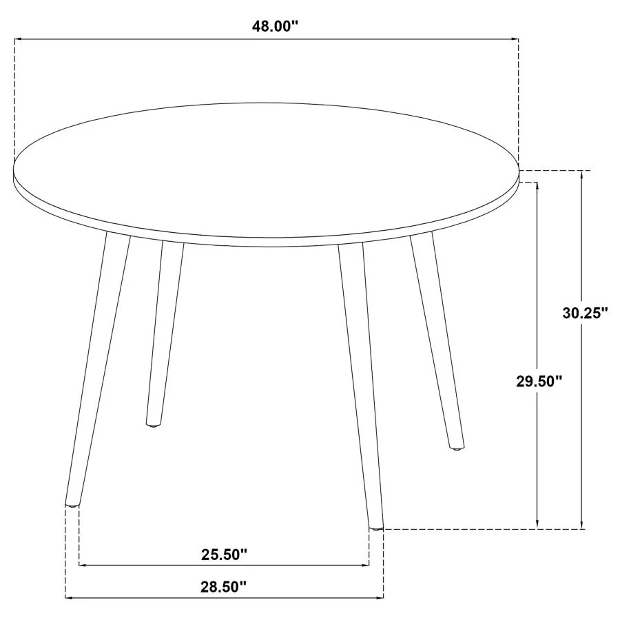 Andrews - Round Dining Table Set - Image 32
