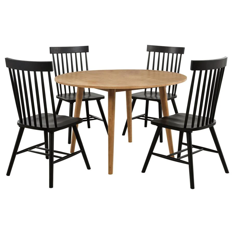 Andrews - Round Dining Table Set - Image 5