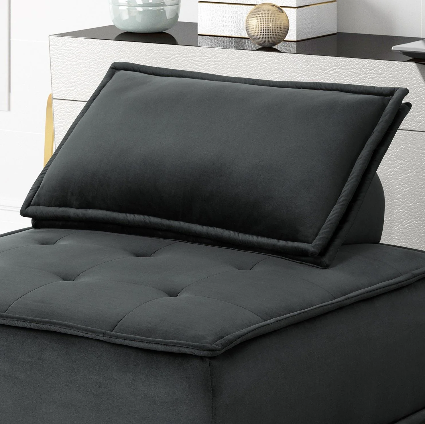 Anna - Armless Lounge Chair - Image 7