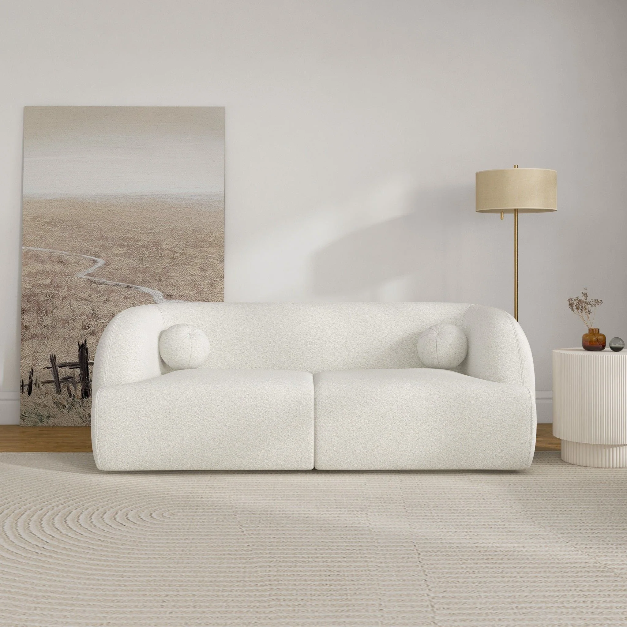 Anna - French Boucle Sofa - Image 12