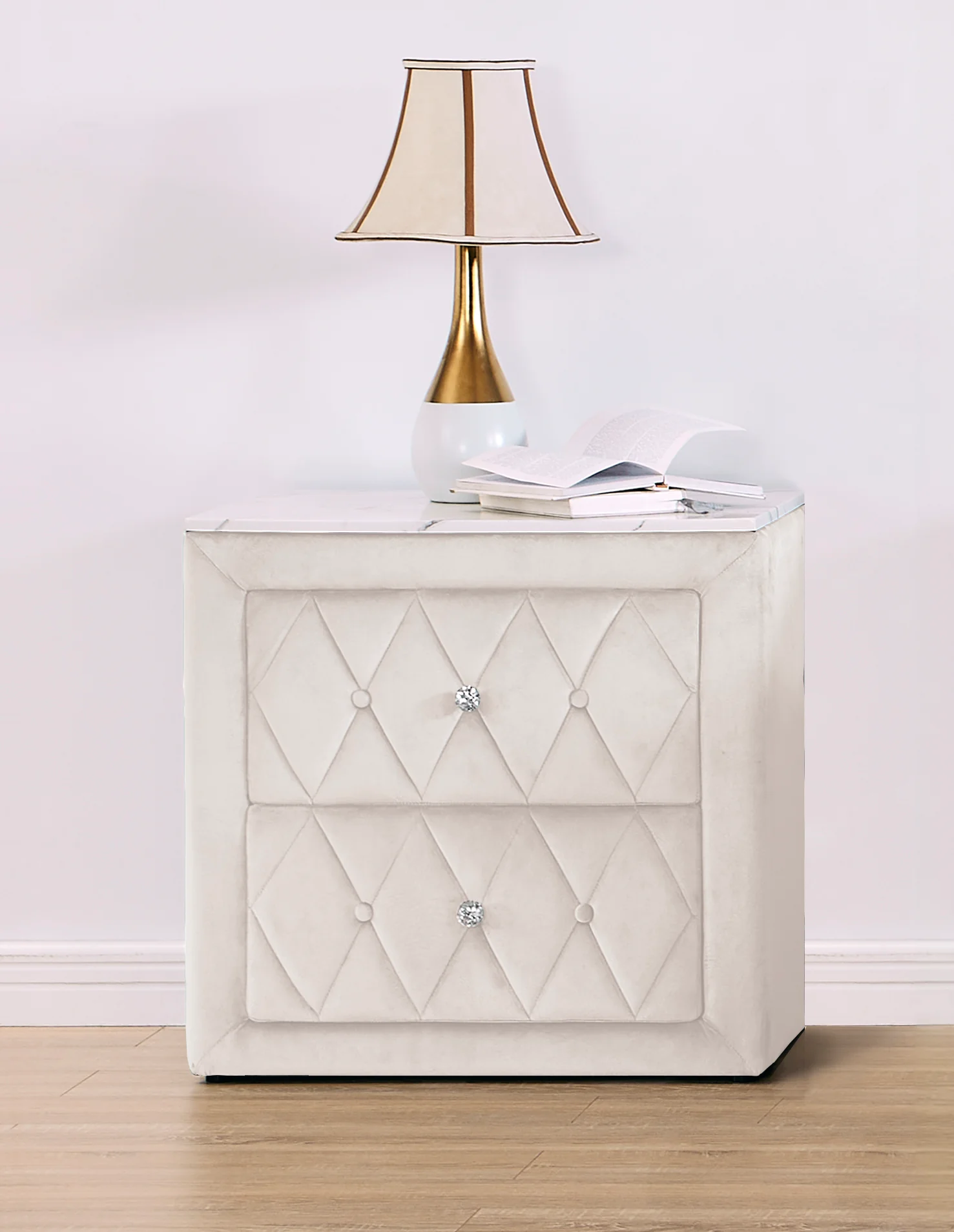 Annabelle Night Stand Ivory
