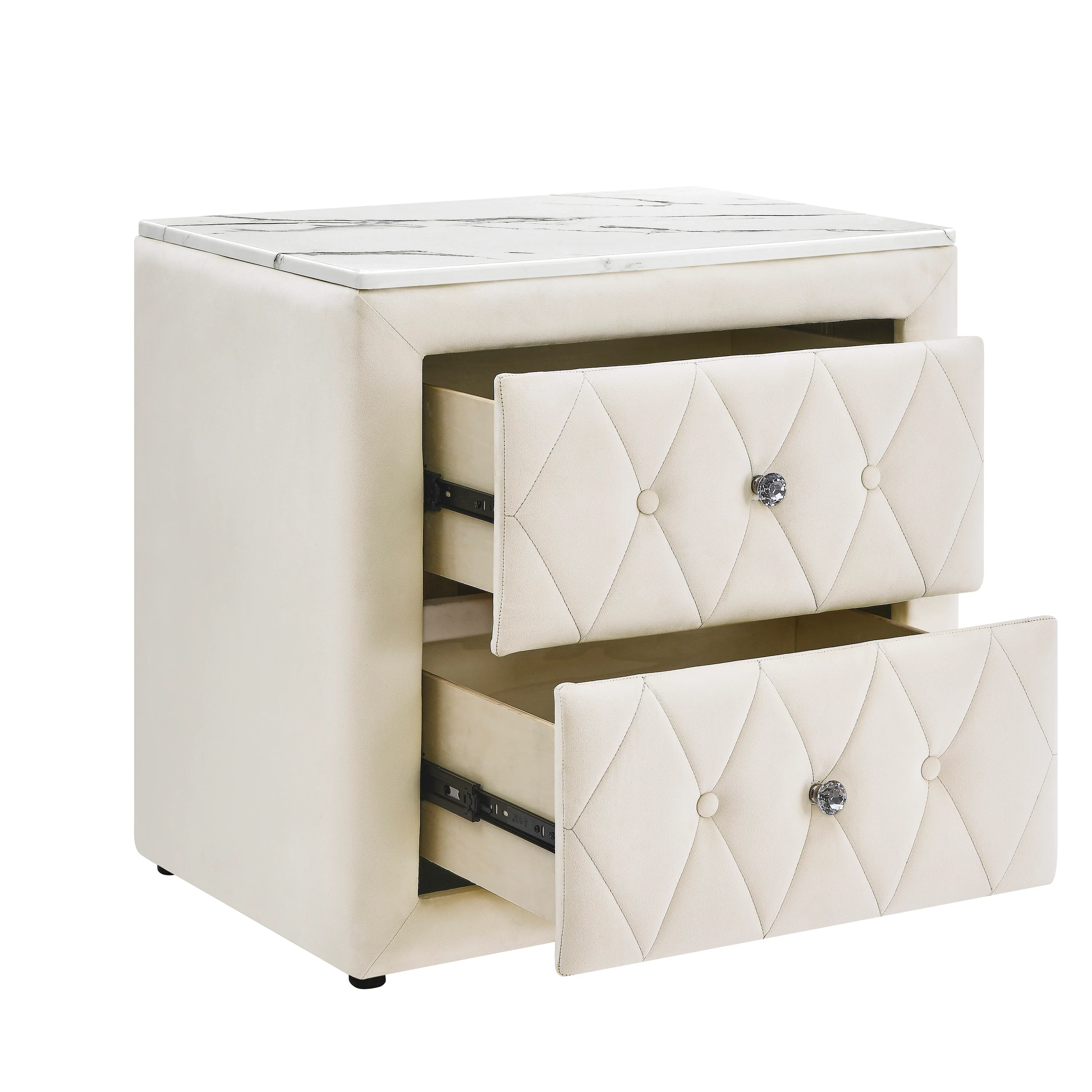 Annabelle Night Stand Ivory - Image 4