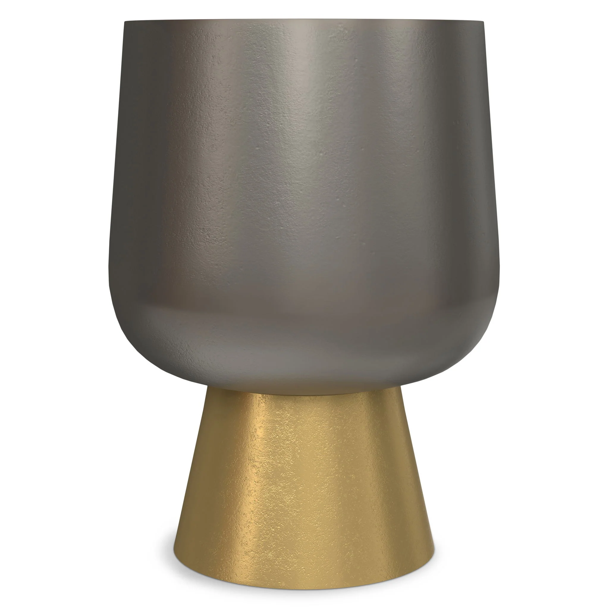 Anthony - Cast Aluminum Side Table - Bronze - Image 10