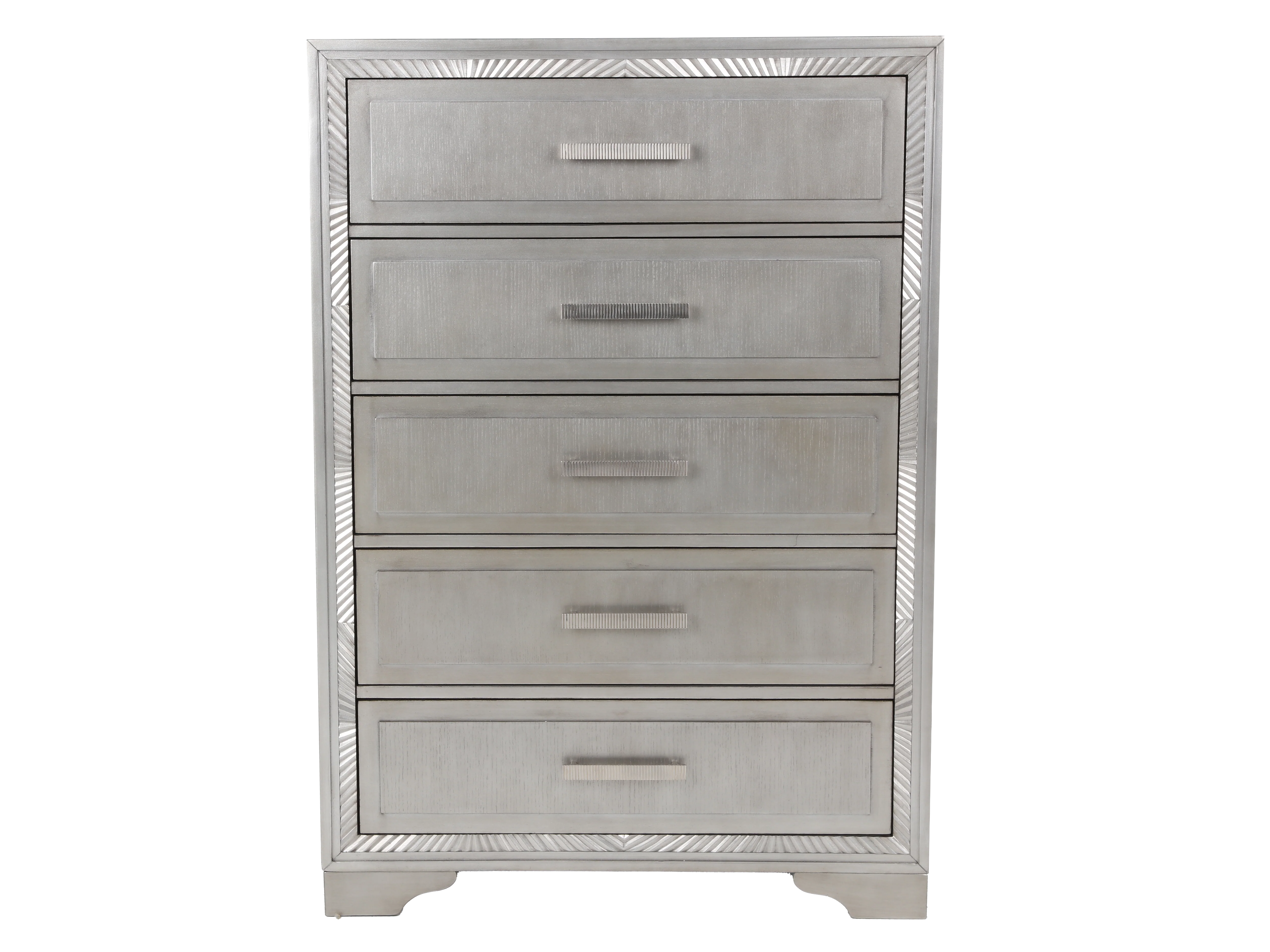 Antique Grey Chest - Image 4