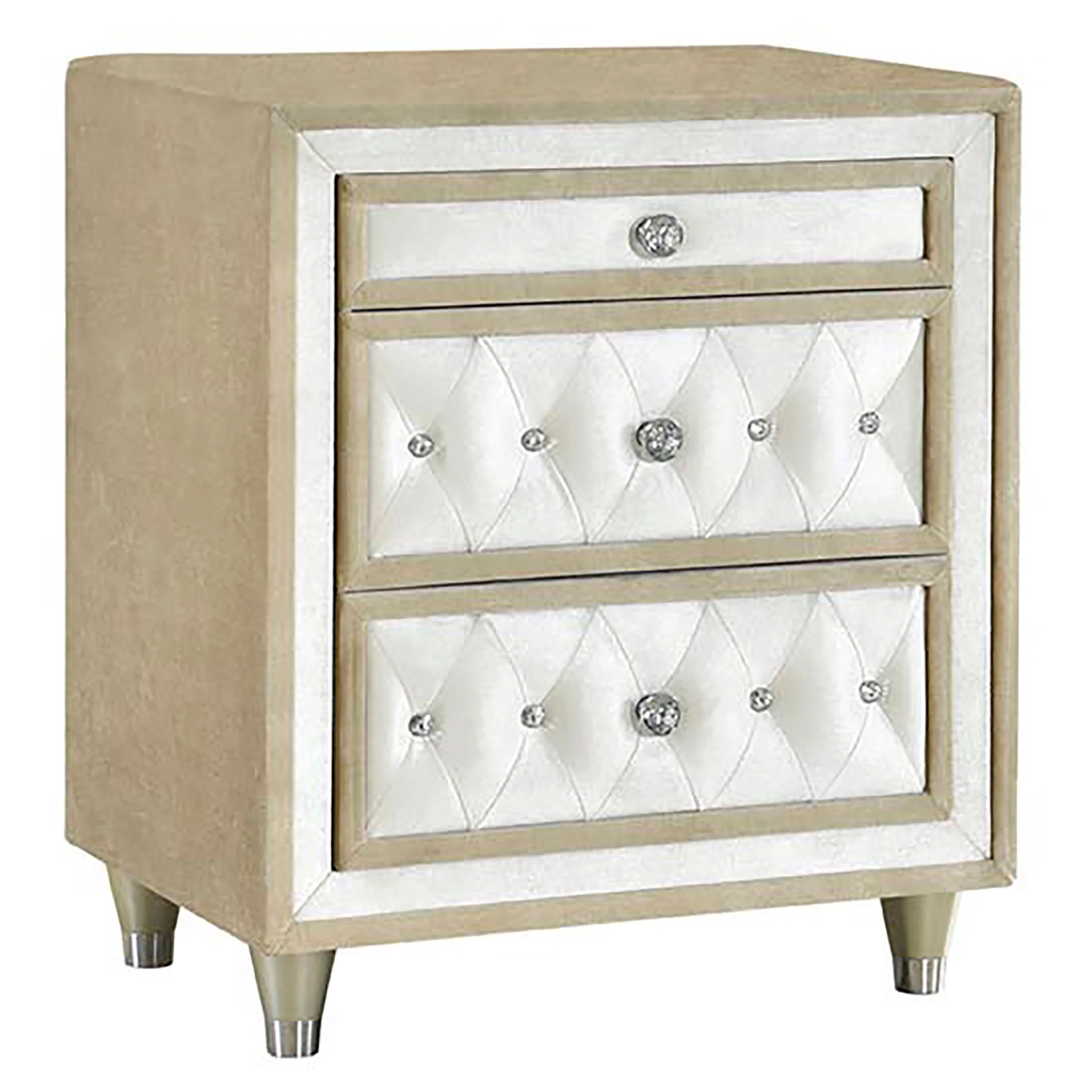Antonella 5-piece Eastern King Bedroom Set Ivory - Image 18