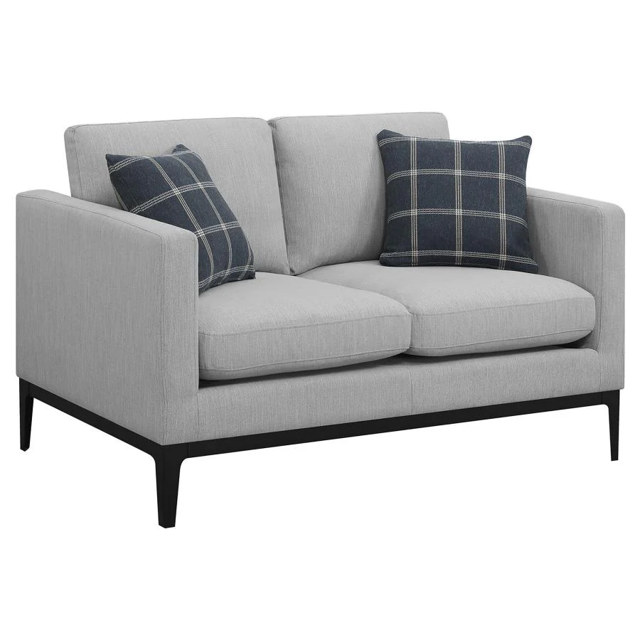 Apperson - Upholstered Track Arm Sofa Set - Image 12