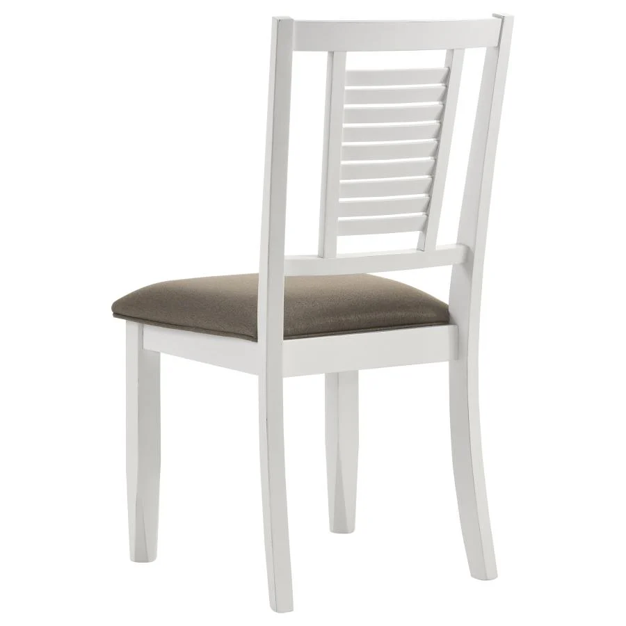 Appleton Wood Dining Side Chair Distressed White (Set of 2) - Image 6