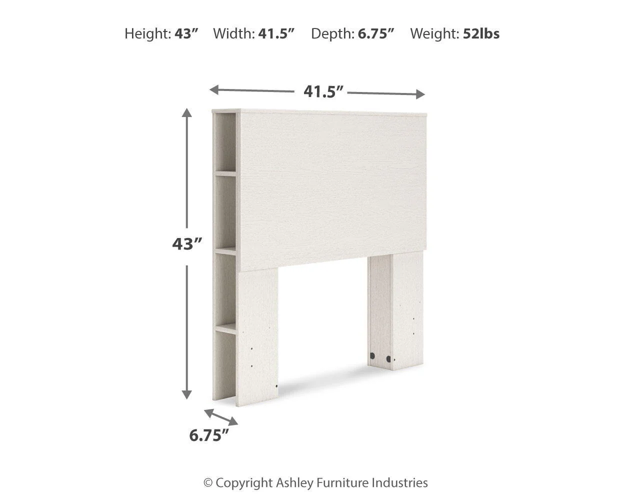 Aprilyn - Bookcase Headboard - Image 4