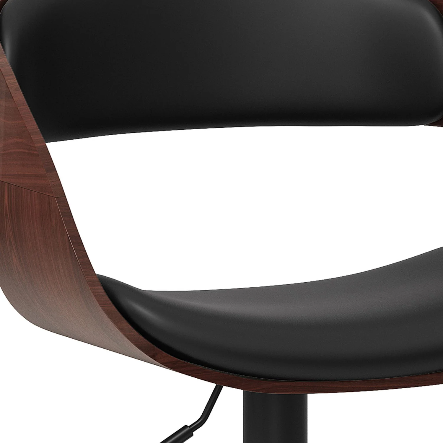 Archer - Adjustable Swivel Bar Stool - Black - Image 2