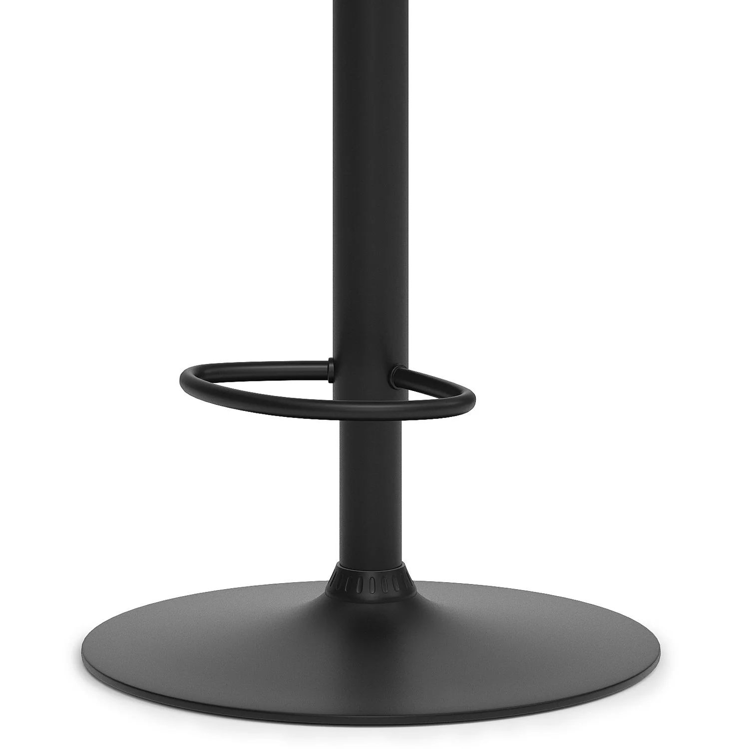 Archer - Adjustable Swivel Bar Stool - Black - Image 3