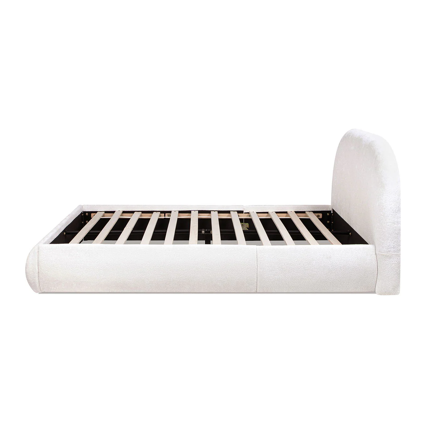 Archie Puffy Grounded - Upholstered Platform Bed - Image 35