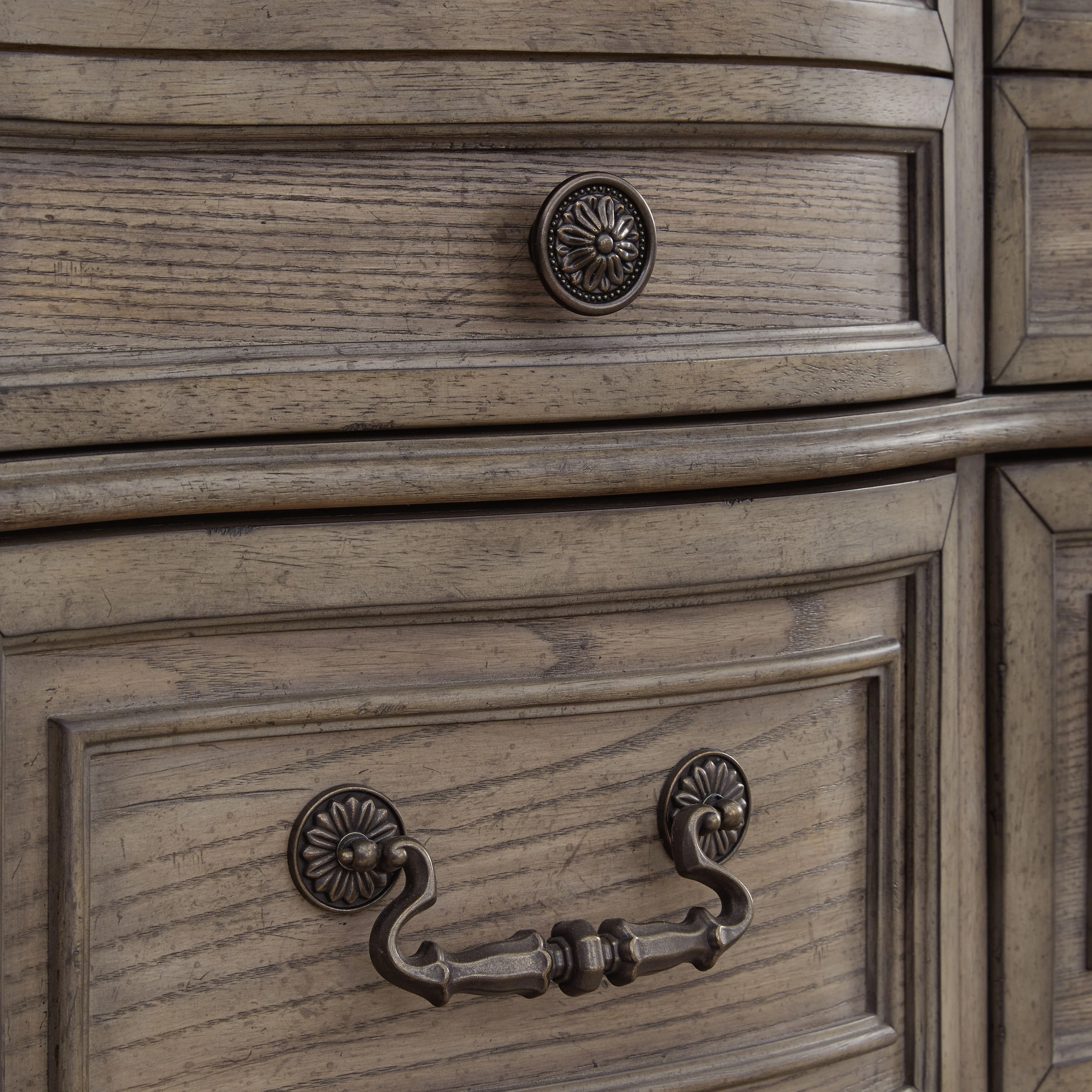 Ardenfield - Dresser And Mirror - Light Brown - Image 6