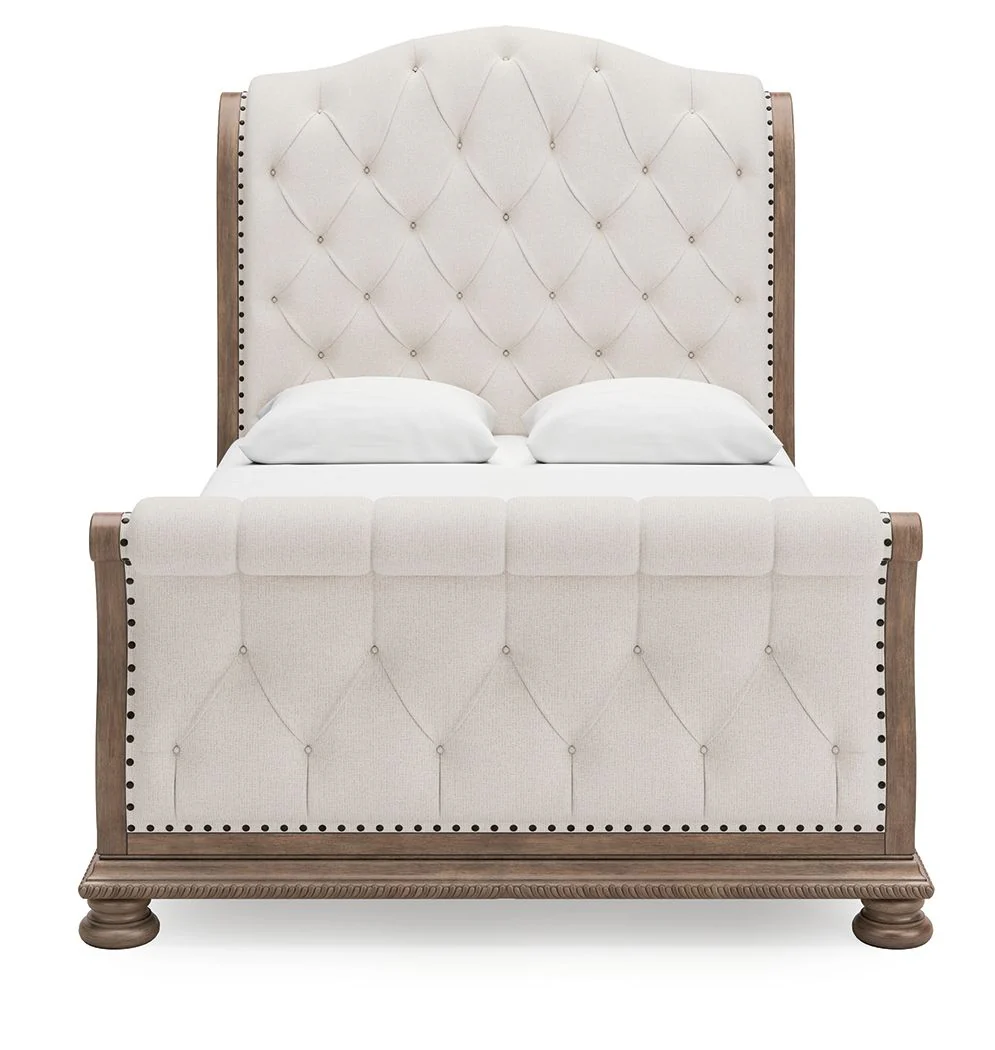 Ardenfield - Upholstered Sleigh Bed - Image 4