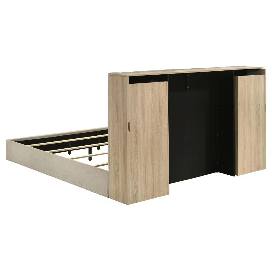 Arielle - Bookcase Panel Storage Bed - Image 13