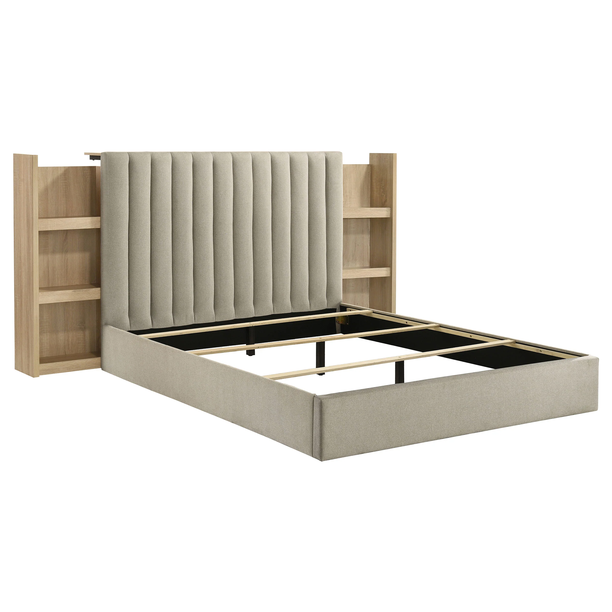 Arielle - Bookcase Panel Storage Bed - Image 34