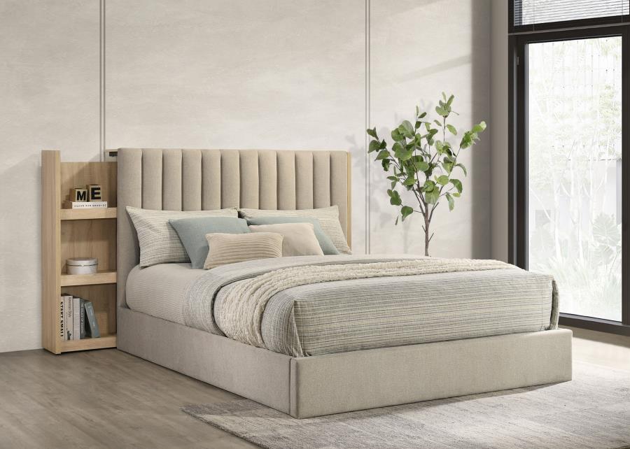 Arielle - Bookcase Panel Storage Bed - Image 4