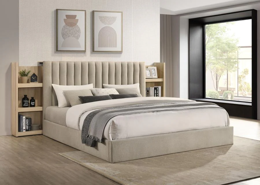 Arielle - Bookcase Panel Storage Bed - Image 5