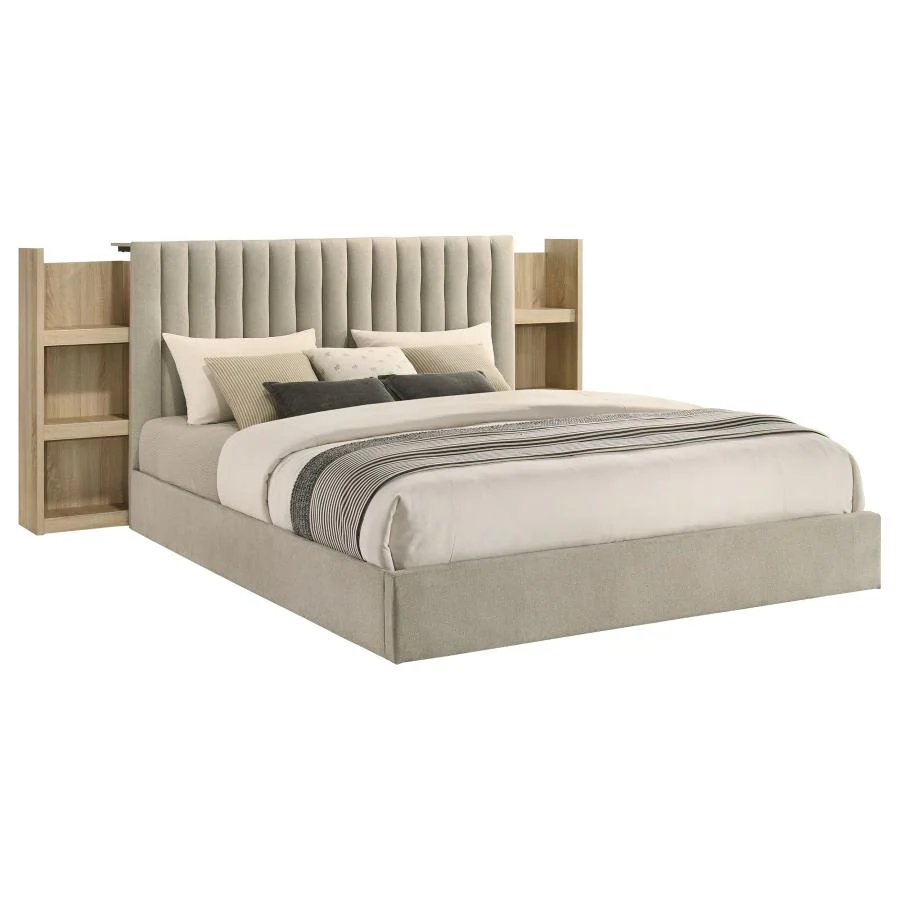 Arielle - Bookcase Panel Storage Bed - Image 9