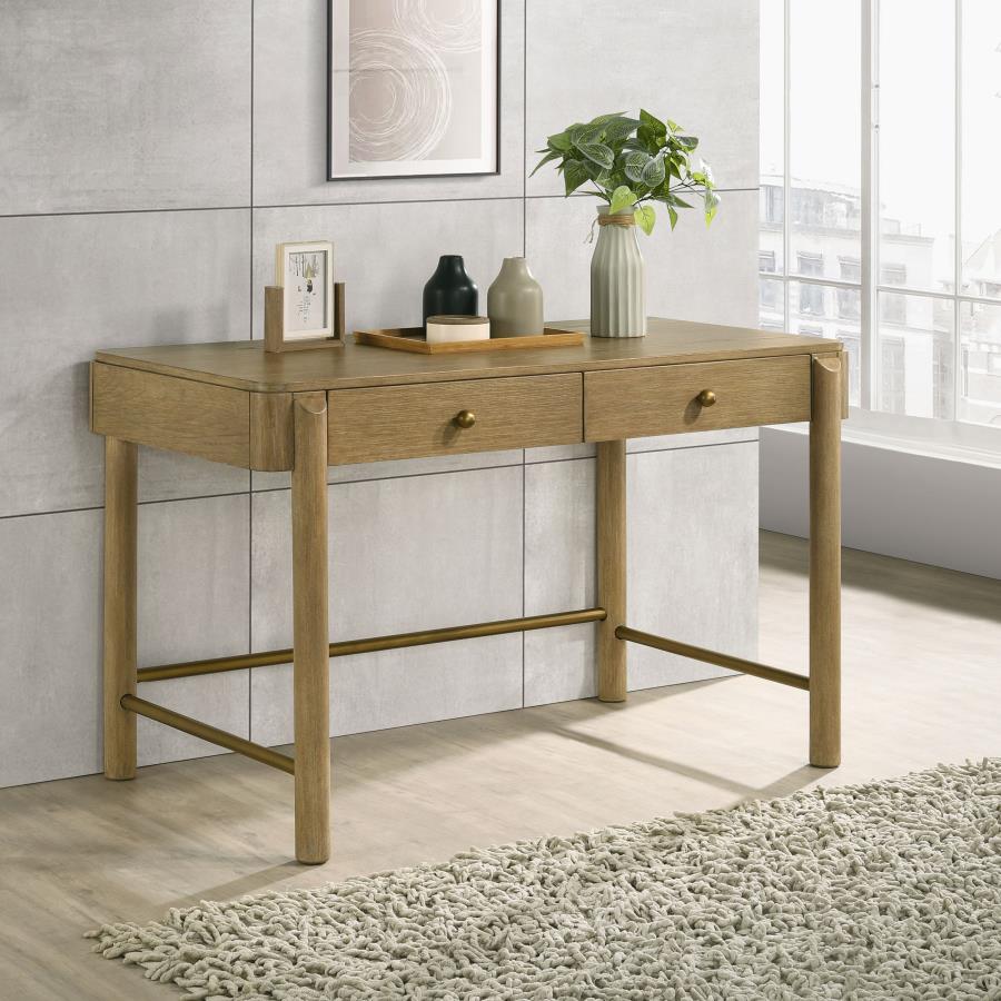 Arini - 2-Drawer Vanity Desk Makeup Table - Image 3