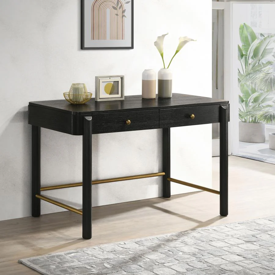 Arini - 2-Drawer Vanity Desk Makeup Table - Image 4