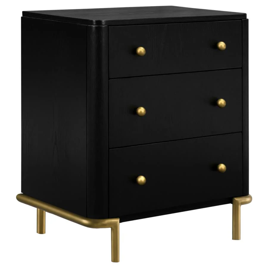 Arini - 3-Drawer Nightstand - Image 2