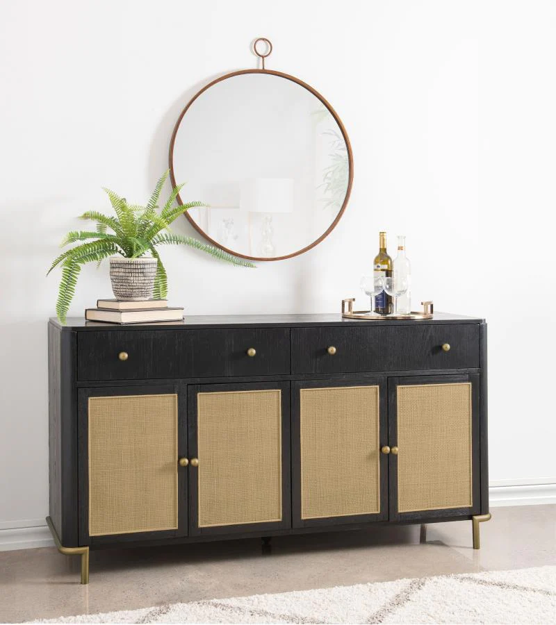 Arini - Cane Door Dining Sideboard Server - Image 4