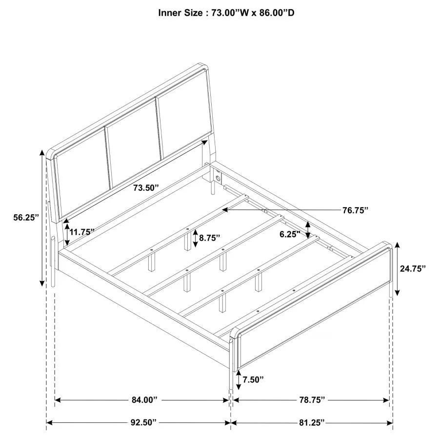 Arini - Panel Bed - Image 50