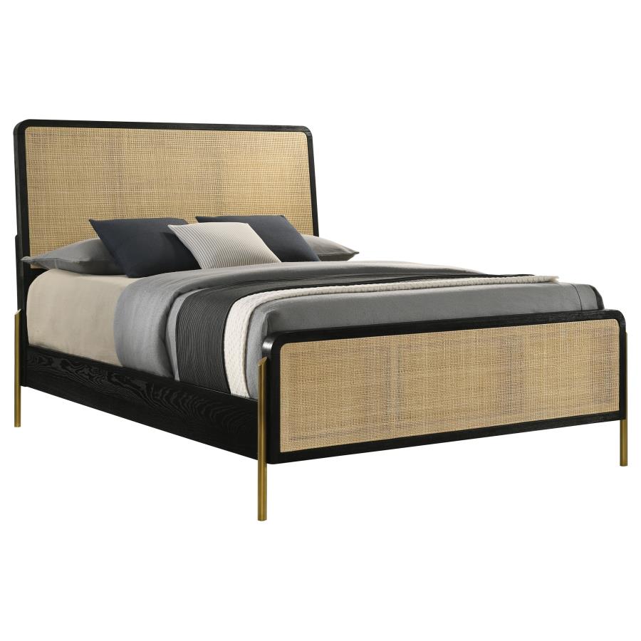 Arini - Rattan Panel Bed - Image 17