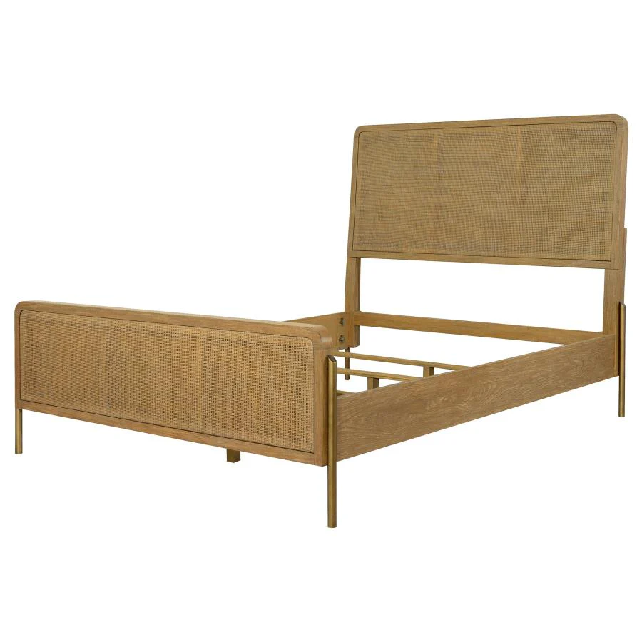 Arini - Rattan Panel Bed - Image 21