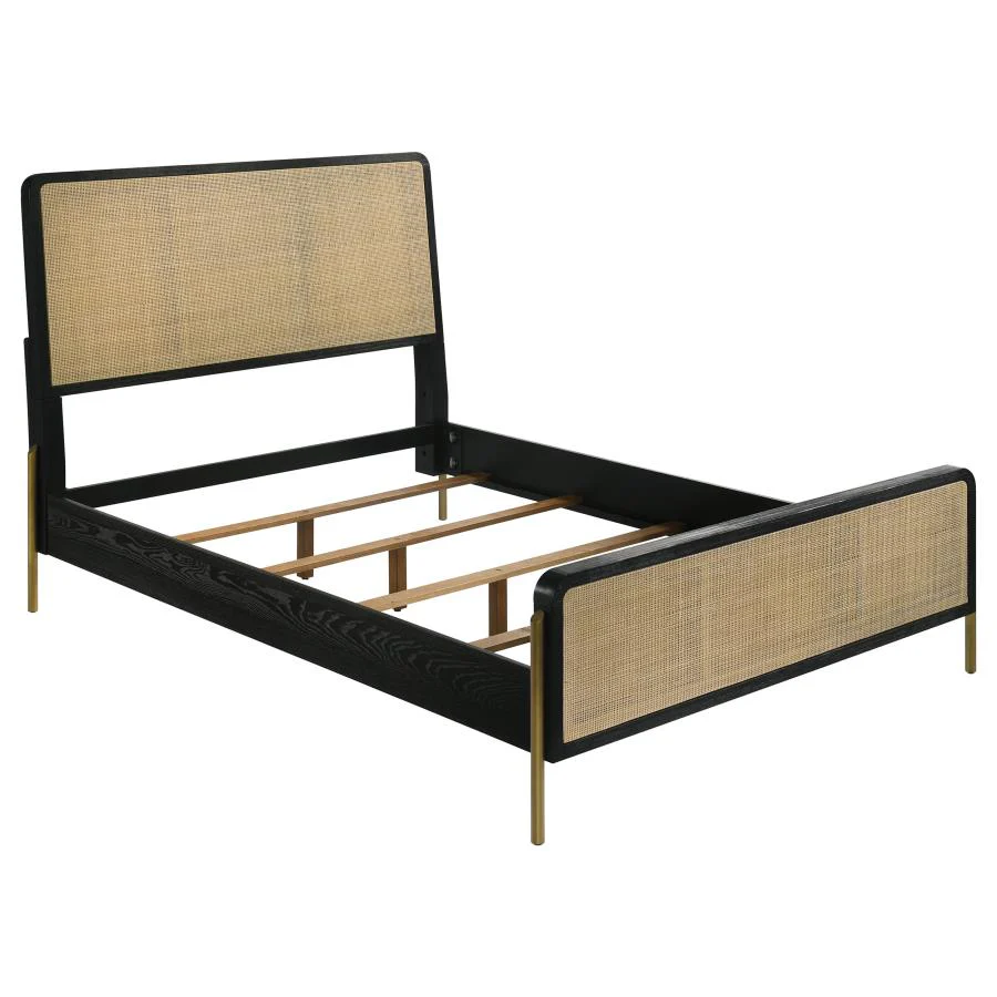 Arini - Rattan Panel Bed - Image 5