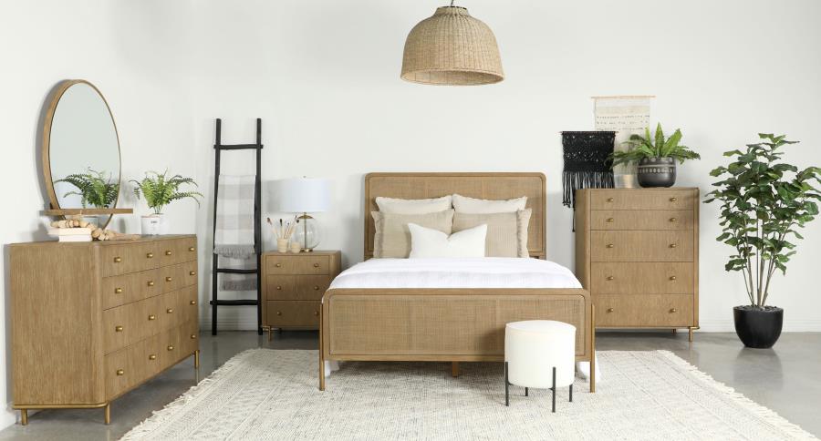Arini - Rattan Panel Bed - Image 63