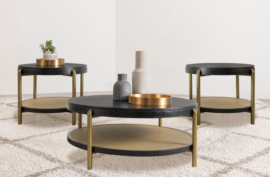 Arini - Round Coffee And End Table Set - Image 4