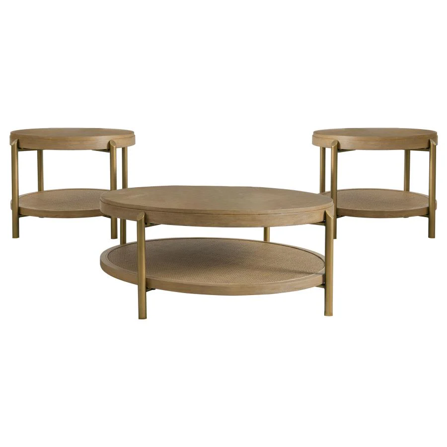 Arini - Round Coffee And End Table Set - Image 7