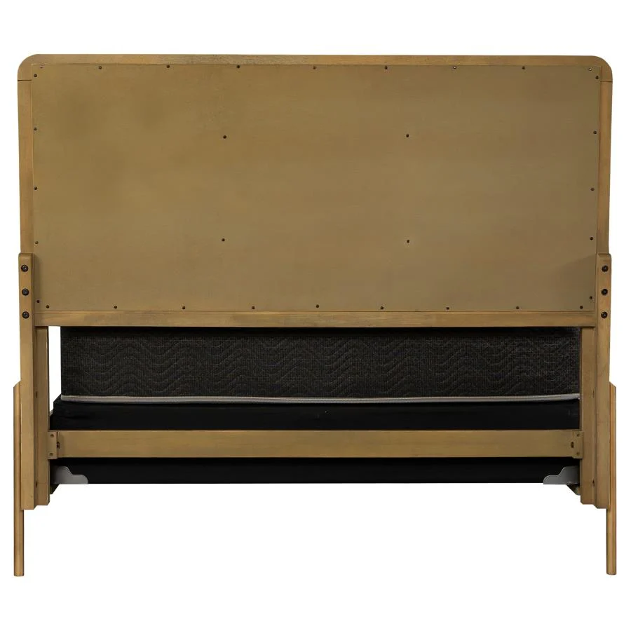 Arini Upholstered Panel Bed Sand Wash and Grey - Image 5