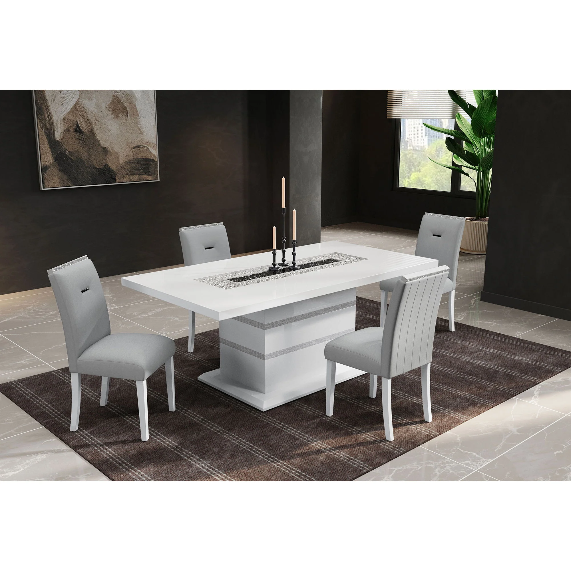 Ariya - Dining Table And Chair Set - Image 11