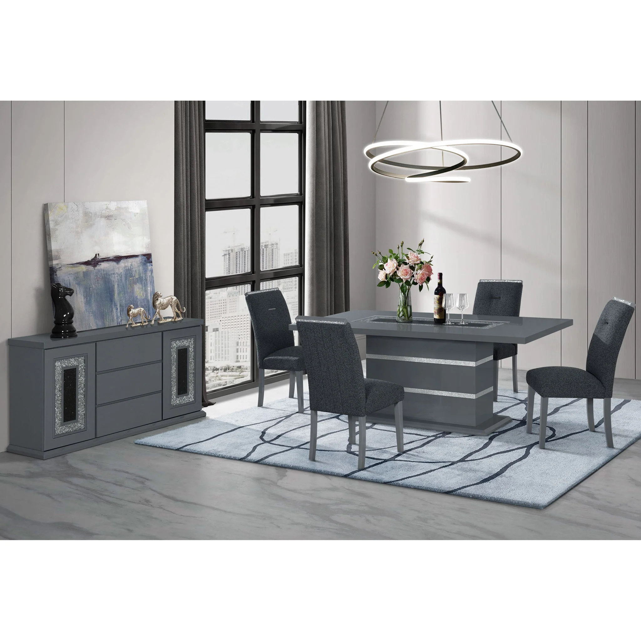 Ariya - Stylish Design Dining Chair - Image 3