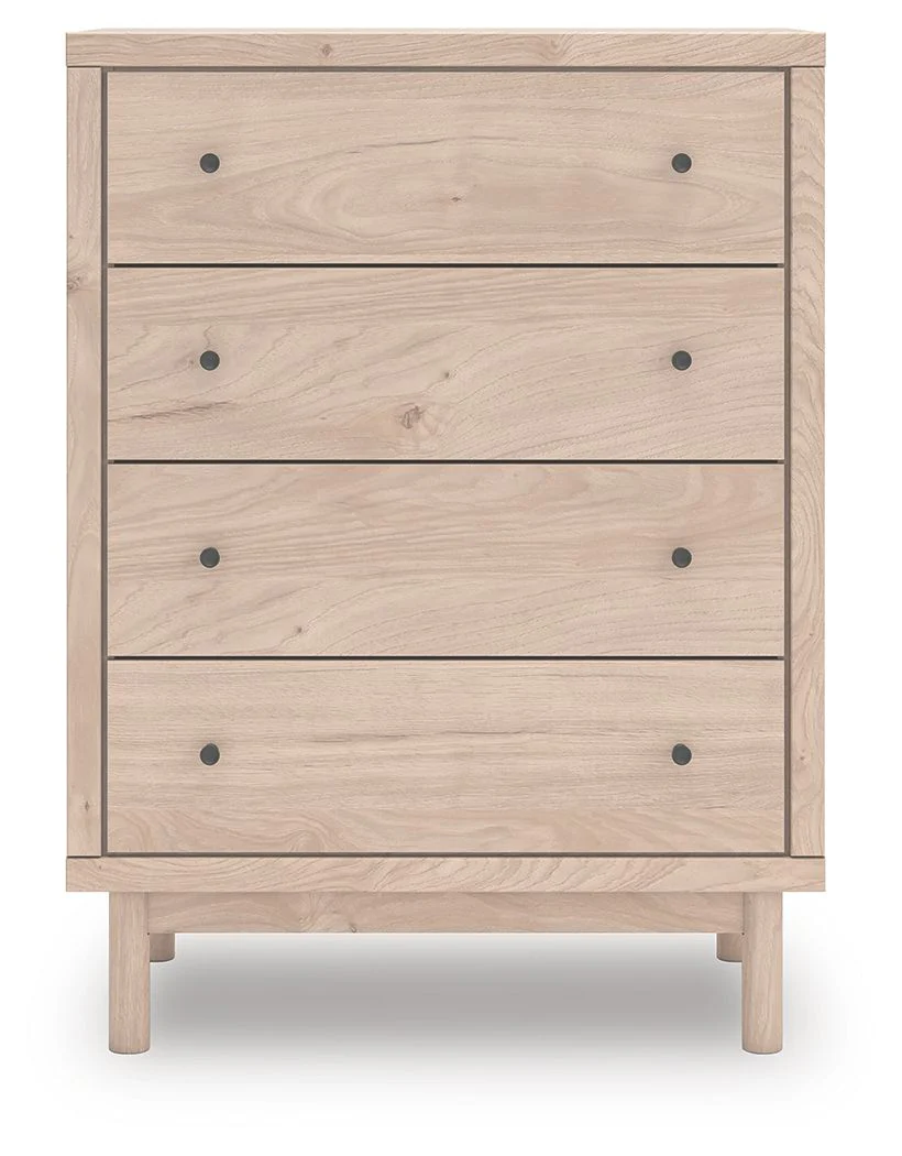 Arloster - Four Drawer Chest - Tan - Image 3