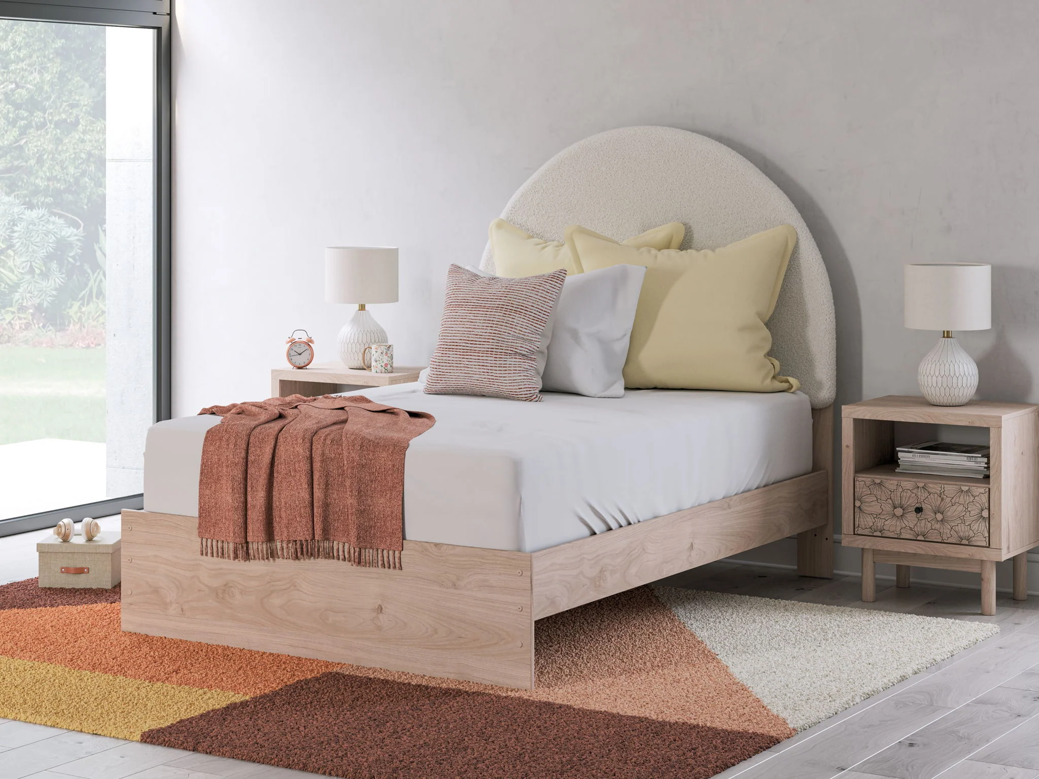 Arloster - Upholstered Panel Bed - Image 40