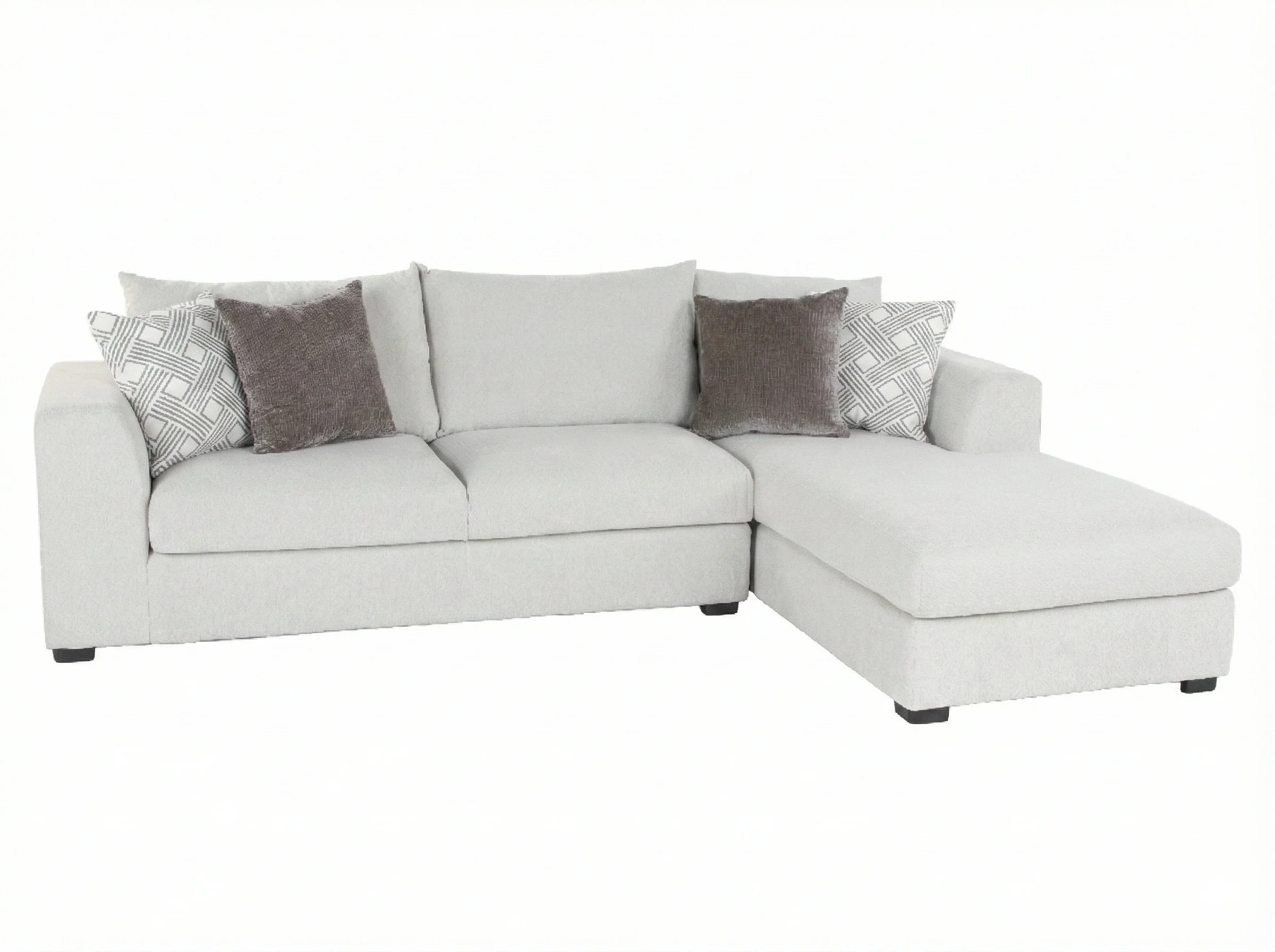 Armless Chair – Ivory Sectional Extension Seat - Image 5