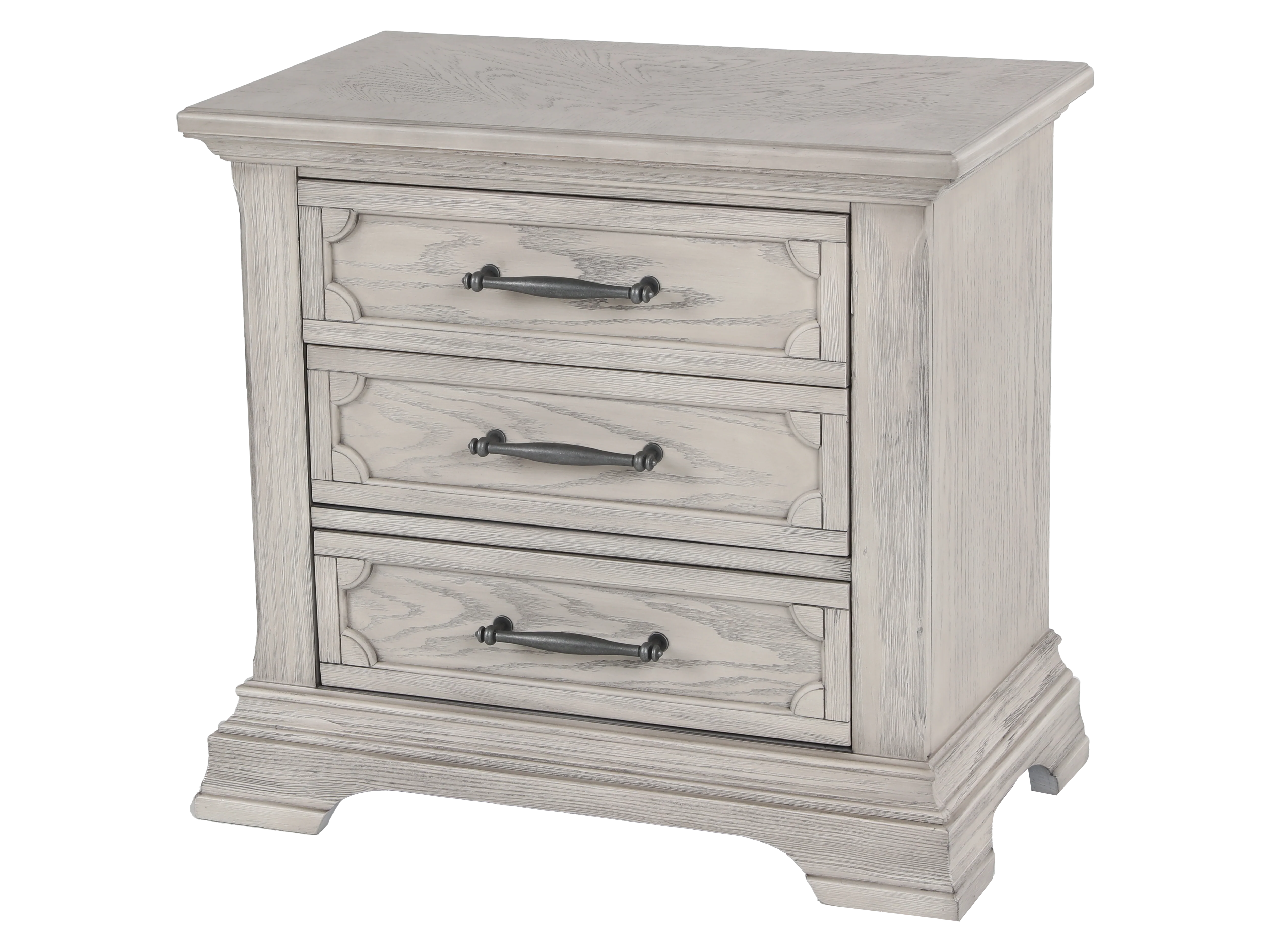Artesian 6-Piece Light Gray Storage Bedroom Set (Bed, Dresser, Mirror & Nightstand) - Image 11
